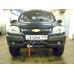 Кронштейн для лебедки в штатный бампер Chevrolet NIVA с упором под домкрат