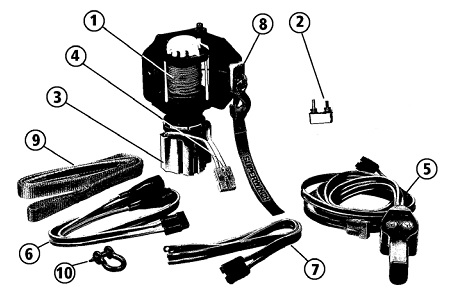 Запчасти для Superwinch 2500