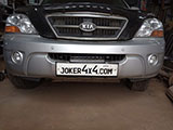Установка площадки для лебедки  для Kia Sorento I